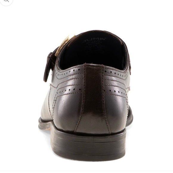 Jump New York Size 13 Leather Oxford, McCarthy, New In Box, Brown - Picture 5 of 6